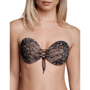 BYE-BRA - SOUTIEN-GORGE ADHÉSIF EMPLACEMENT  BRODERIE BONNET D